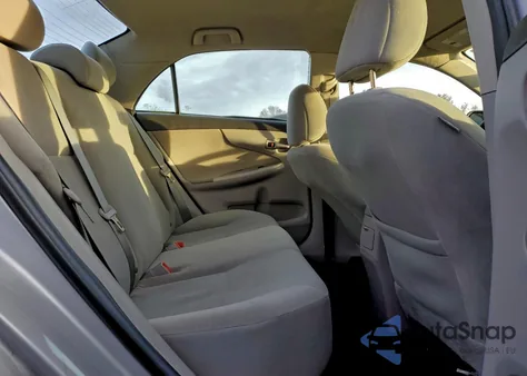 2011 Toyota Corolla Base из США, поврежденный, VIN 2T1BU4EE0BC666910